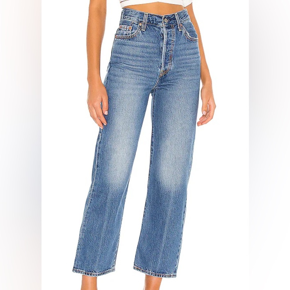 Levi’s ribcage straight ankle